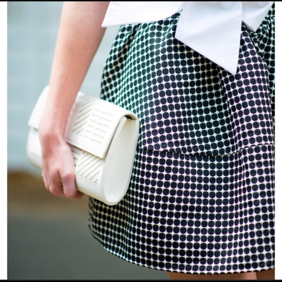 Express black and white polka dot skirt - Picture 3 of 6